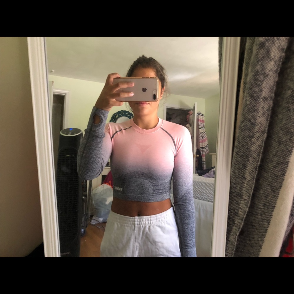 Gymshark longsleeve crop top